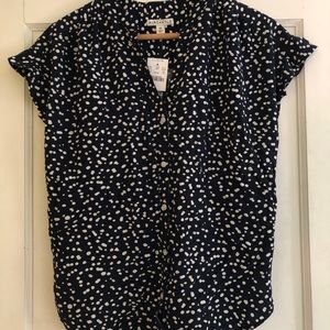 J. Crew Mercantile Blouse, Button-up  XS